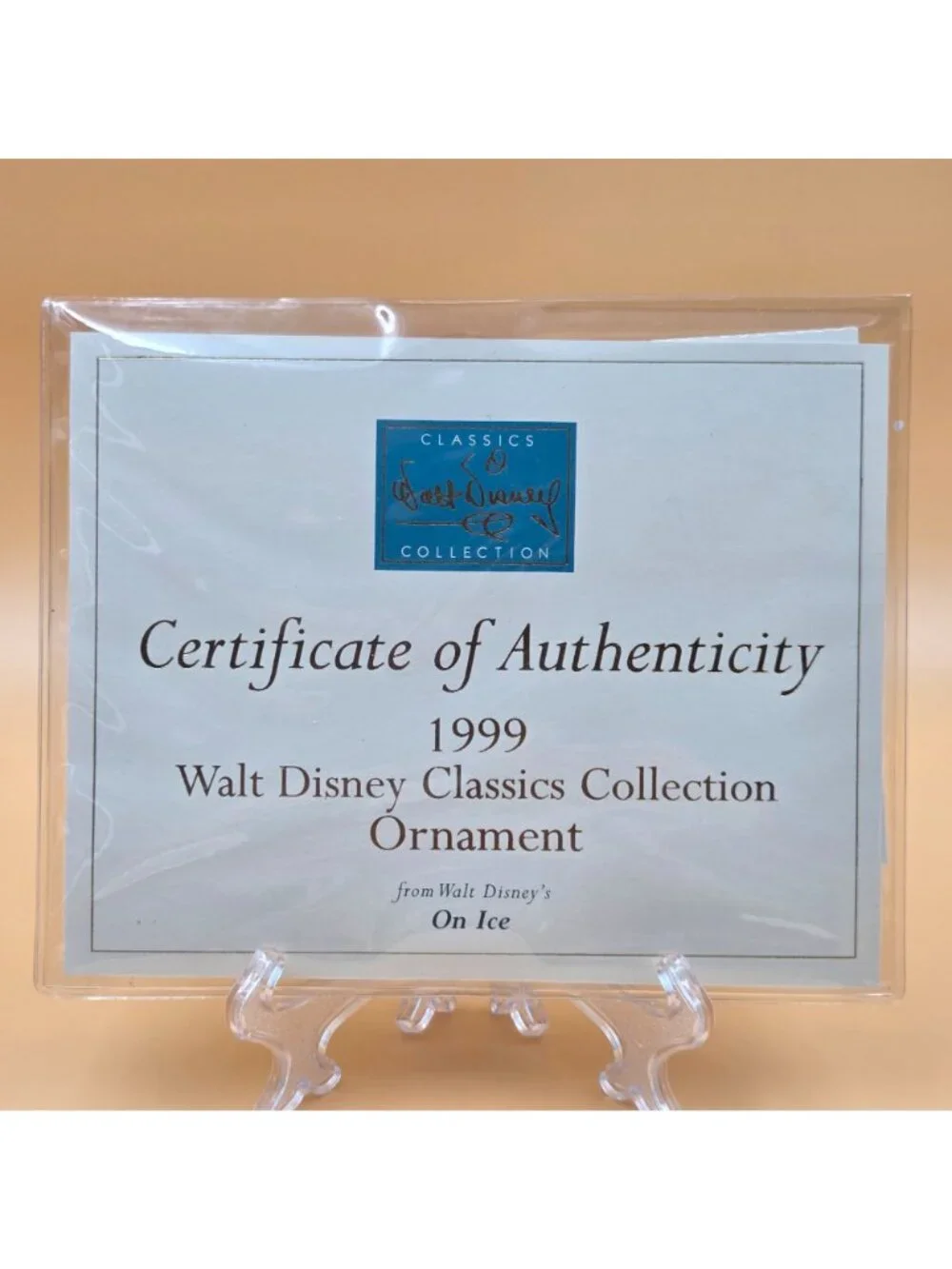 WDCC Walt Disney on Ice Mickey and Minnie 1999 Annual Ornament